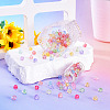400Pcs 10 Colors Transparent Glass Beads Strands GLAA-TA0002-88-5