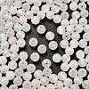 Frosted Transparent Acrylic Beads OACR-F013-12L-2