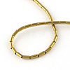 Column Electroplated Non-magnetic Synthetic Hematite Beads Strands G-R259-69D-2