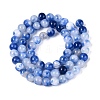 Natural Dyed Persian Jade Beads Strands G-Q609-6mm-01-3
