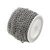 Tarnish Resistant 304 Stainless Steel Curb Chains CHS-S007-001-1