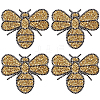 8Pcs Rhinestones Sew on/Iron on Patches DIY-GF0014-05-1
