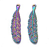 Rainbow Color Alloy Pendants PALLOY-N156-189-NR-2