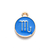 Alloy Enamel Pendants ENAM-S124-01A-02L-2