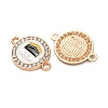 Alloy Enamel MAKKAH Links Connector Charms FIND-K030-01B-01-2