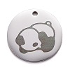 Non-Tarnish Stainless Steel Pendants STAS-G252-10P-1