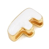 Brass Enamel Beads KK-CBA3FD6-08F-G-2