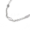 Rhombus Anklets AJEW-AN00442-2