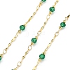 Brass Round Link Chains KK-D368-01G-D-1