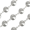 304 Stainless Steel Rhinestone Cup Chains CHS-K023-08A-P-1