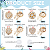 Alloy Cufflinks BUTT-NB0002-19G-2