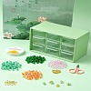 DIY Lampwork Beaded Bracelet Making Kit DIY-FZC0001-01B-2