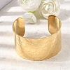 316L Surgical Stainless Steel Cuff Bangles BJEW-D454-01A-G-2