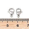Non-Tarnish 316 Surgical Stainless Steel Lobster Claw Clasps X-STAS-316-FL10A-5