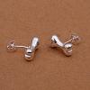 Bone Brass Stud Earrings EJEW-BB11995-2