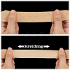 5 Yards Flat Elastic Silicone Non-slip Gripper Tape SRIB-GF0001-60-6