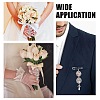 DIY Blank Oval Tibetan Charms Brooches Making Kit JEWB-AR00001-6