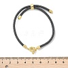 Adjustable Nylon Cord Bracelets BJEW-C096-01G-16-5