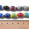 Handmade Millefiori Lampwork Beads Strands LAMP-F035-12-5