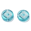 Plating Transparent Acrylic Beads LS-OACR-G016-07L-2