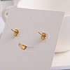304 Stainless Steel Pendants and Stud Earring Jewelry Sets X-SJEW-E051-24D-2