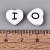 Opaque Acrylic Enamel Beads SACR-Q001-16A-C01-4