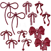 12Pcs 6 Styles Spray Painted Alloy Pendants FIND-BM0001-24-1