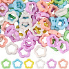 100Pcs Acrylic Bead Frame OACR-SP0001-72B-1