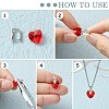 Anti-Tarnish Rhodium Plated 925 Sterling Silver Micro Pave Cubic Zirconia Pendant Bails X-STER-P034-21P-2