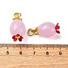 Handmade Lampwork Pendants LAMP-Z012-01G-01-3