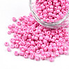8/0 Baking Paint Glass Seed Beads SEED-R051-07B-04-1