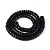 Opaque Solid Color Glass Beads Strands GLAA-N026-4x8mm-11-2