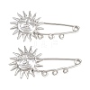 Sun 304 Stainless Steel Safety Pins Brooch Findings SA-CBA098D-13C-P-1