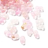Gradient Color Transparent Frosted Acrylic Beads X1-OACR-M023-06C-1