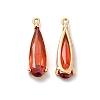 Real 18K Gold Plated Brass Pendant X-KK-B074-73G-01-1