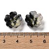 Dyed & Heated Gradient Color Glass Bead Cap GLAA-D307-01I-3