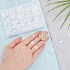 70G  5 Styles ABS Plastic Imitation Pearl Cabochons OACR-SC0001-45D-3