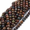 Natural Pietersite Beads Strands G-O201A-14A-1