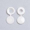 Plastic Hinged Screw Covers DIY-WH0164-65B-2