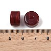 Two-Color Opaque Acrylic Imitation Gemstone Beads AC-CBA3EFE-02P-2