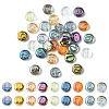 Electroplate Glass Beads EGLA-YW0005-02-2