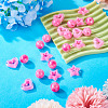 24Pcs 4 Styles Acrylic Beads Sets OACR-TA0002-84A-5