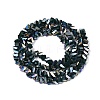 Electroplate Opaque Glass Beads Strands LS-EGLA-Q139-01A-C17-2