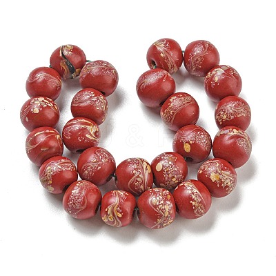 Handmade Lampwork Beads Strands BLOW-D006-07C-1