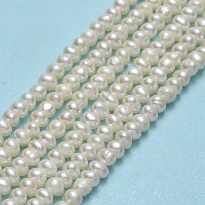 Natural Cultured Freshwater Pearl Beads Strands PEAR-A005-21B-01-1