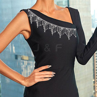 1 Yard Alloy Rhinestone Cup Chains LCHA-CD0001-01-1