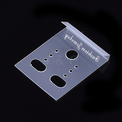 Plastic Earring Display Card X-EDIS-Q043-01-1