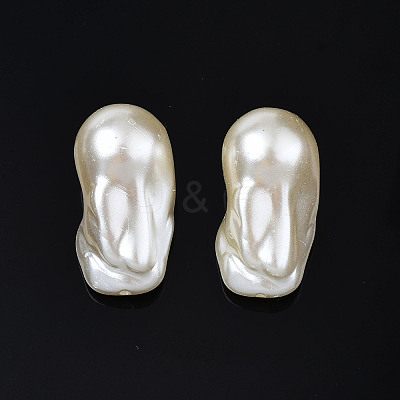 ABS Plastic Imitation Pearl Beads X-KY-T023-032-1