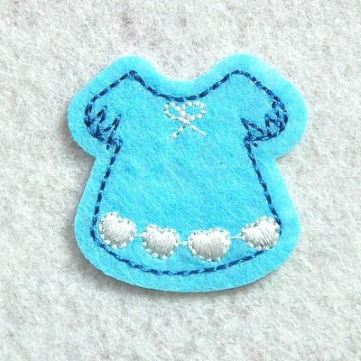 Computerized Embroidery Cloth Iron on/Sew on Patches DIY-O003-25A-1