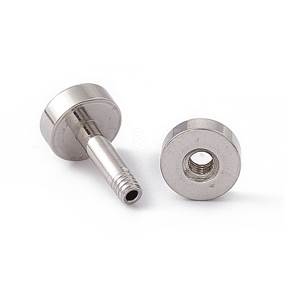 Non-Tarnish 304 Stainless Steel Ear Plugs Gauges EJEW-G317-01B-P-1